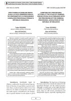 Efectuarea acţiunilor procesuale la faza urmăririi penale, în conformitate cu prevederile legislaţiei procesuale penale a Republicii Moldova
